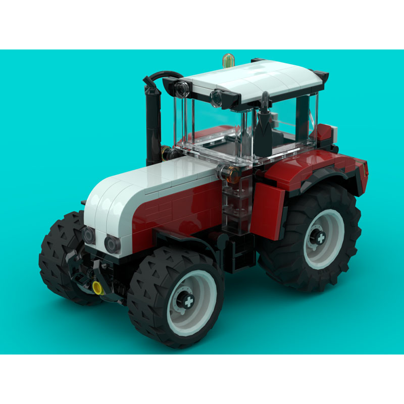 Urban Farming Model - MOC-256353 Urban Farm Agricultural Tractor Building