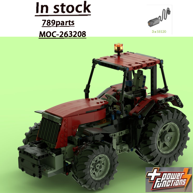 Urban Farming Model - MOC-263208 New Urban Farm Red Remote