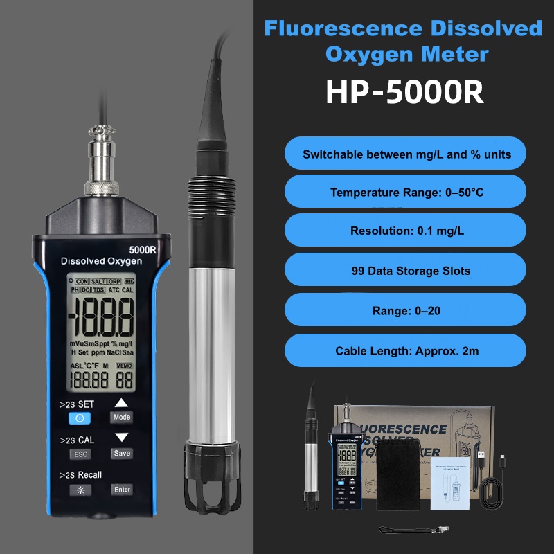 Dissolved Oxygen Meter 0.1mg/L - đánh giá và giá Do Oxygen Meter