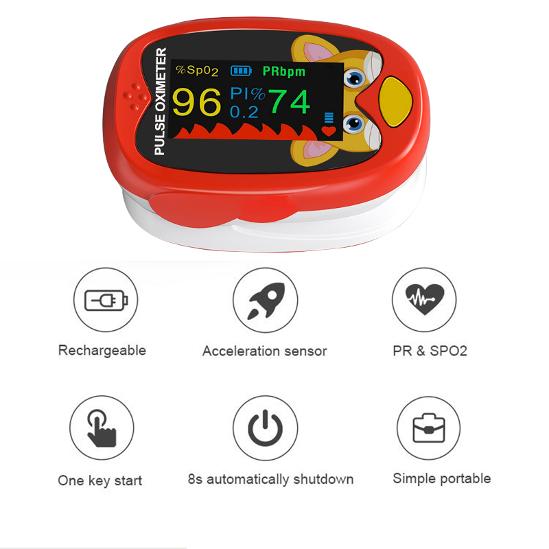Rechargeable Finger Pulse Oxim - đánh giá và giá Do Oxygen Meter