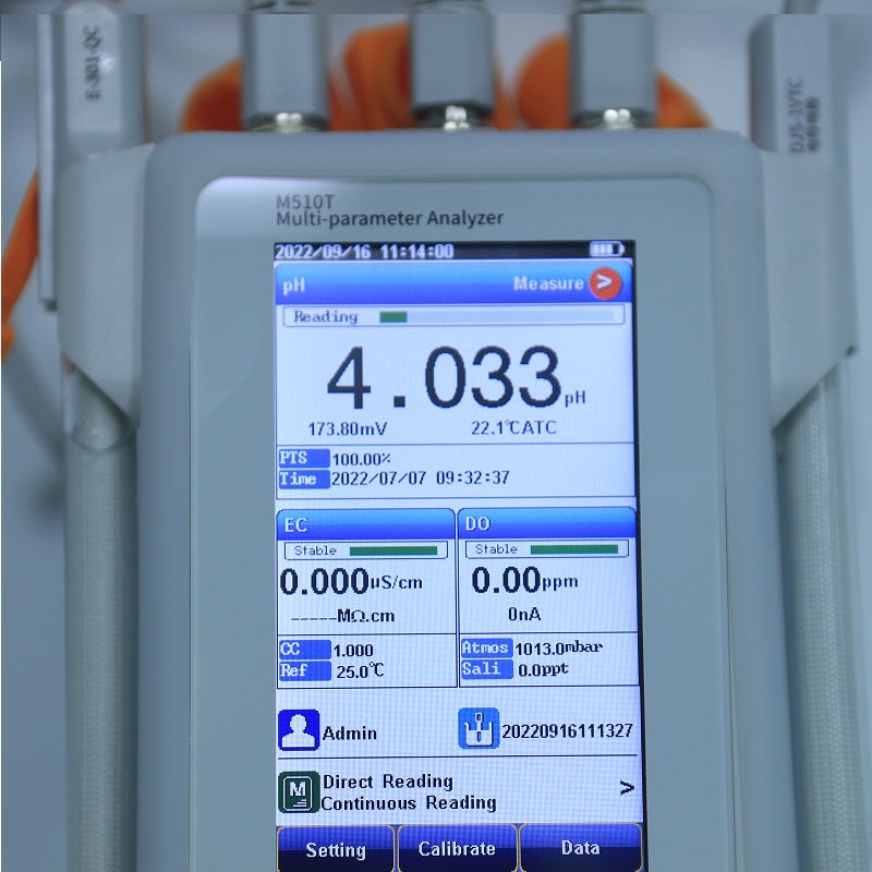 M510T 8in1 Water Quality Test  - đánh giá và giá Do Oxygen Meter